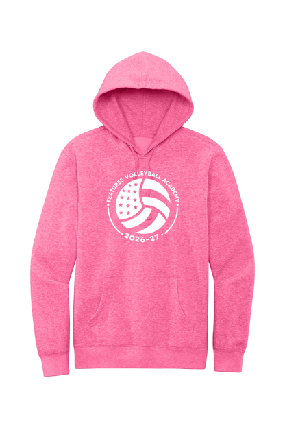 Features Volleyball District V.I.T. Fleece Hoodie Signature Lacrosse
