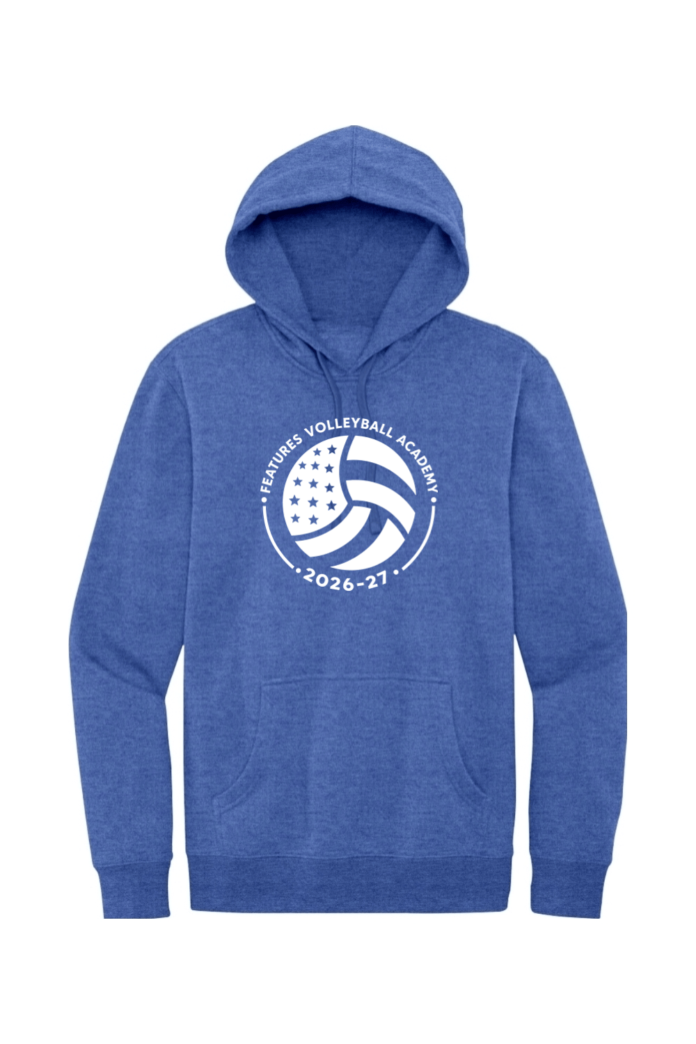 Features Volleyball District V.I.T. Fleece Hoodie Signature Lacrosse