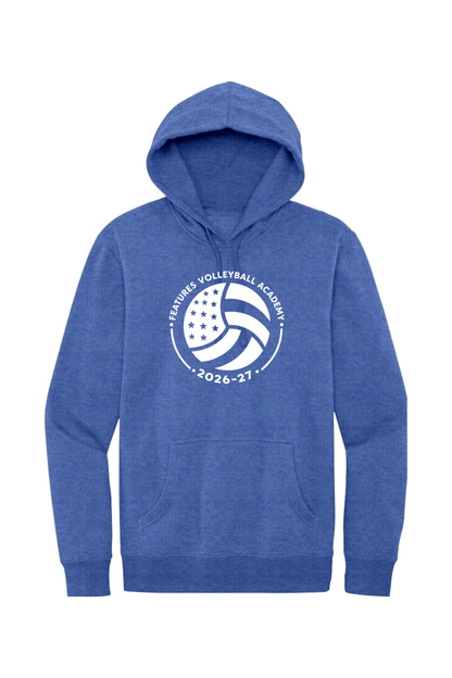 Features Volleyball District V.I.T. Fleece Hoodie Signature Lacrosse
