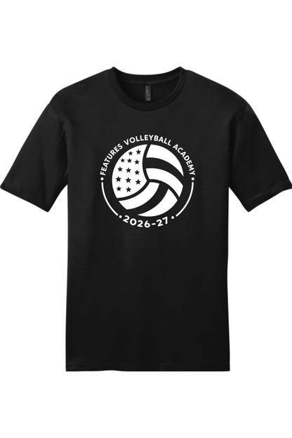 Features Volleyball District Very Important Tee Signature Lacrosse