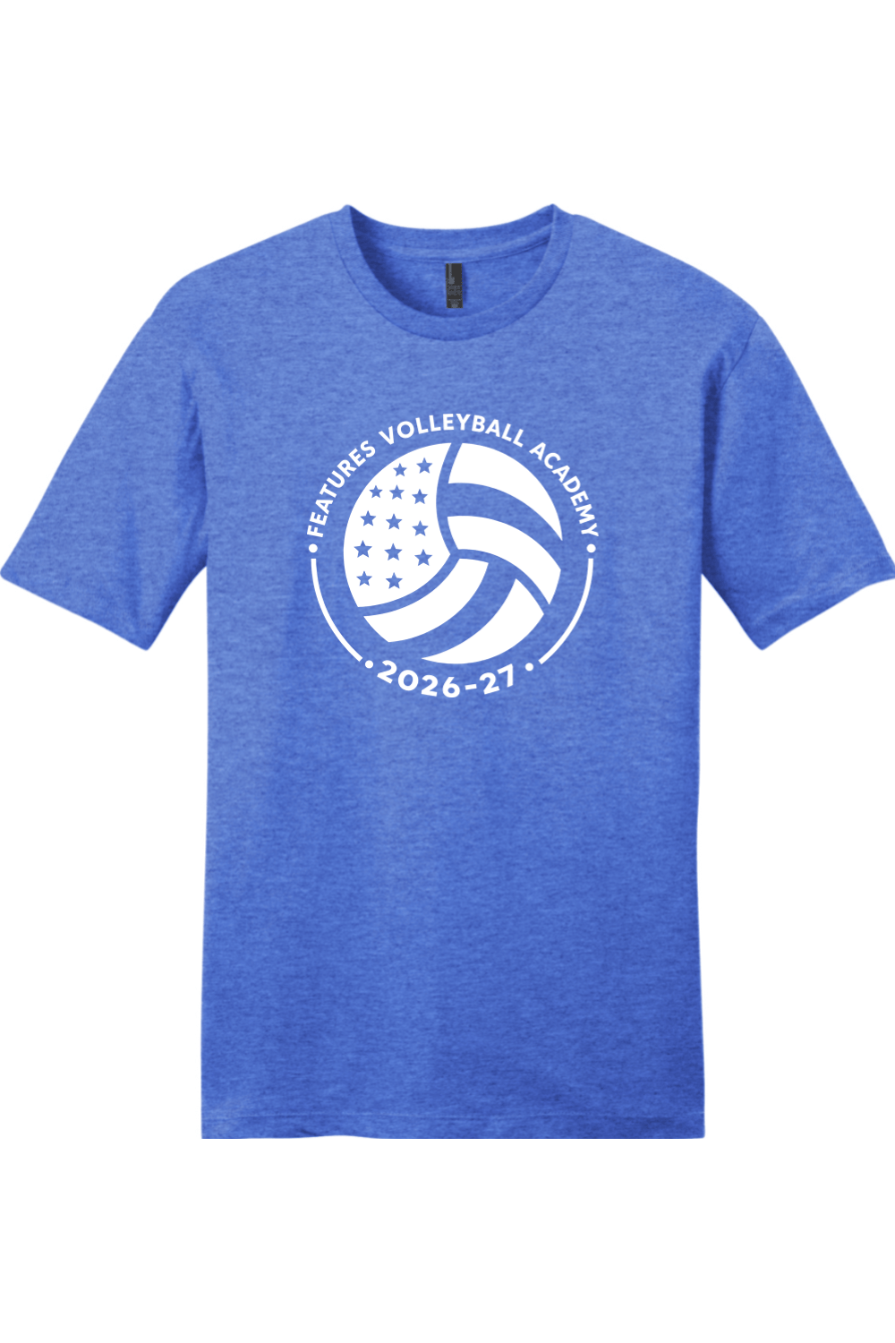 Features Volleyball District Very Important Tee Signature Lacrosse