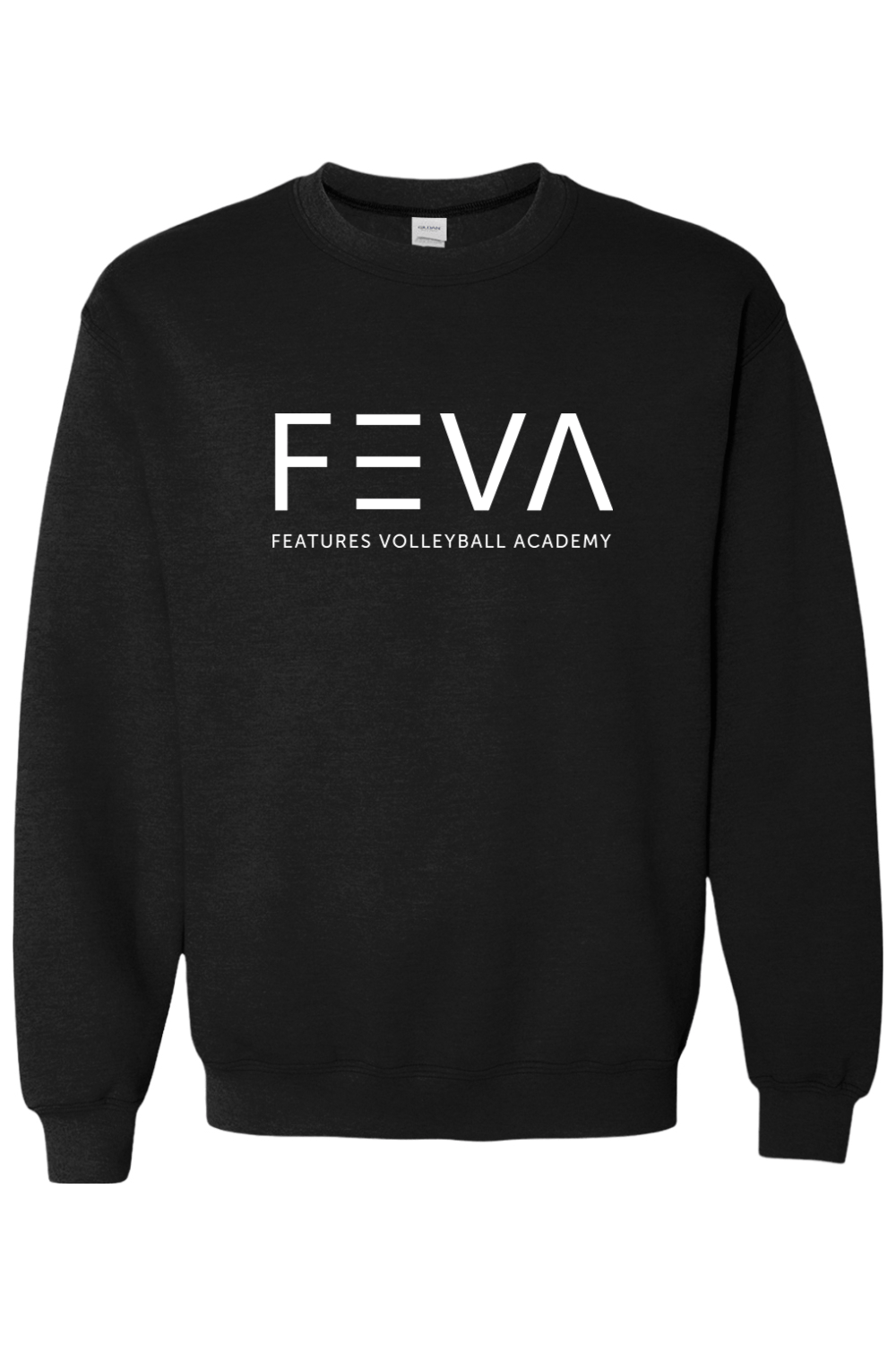 Features Volleyball Gildan Heavy Blend Crewneck Sweatshirt Signature Lacrosse