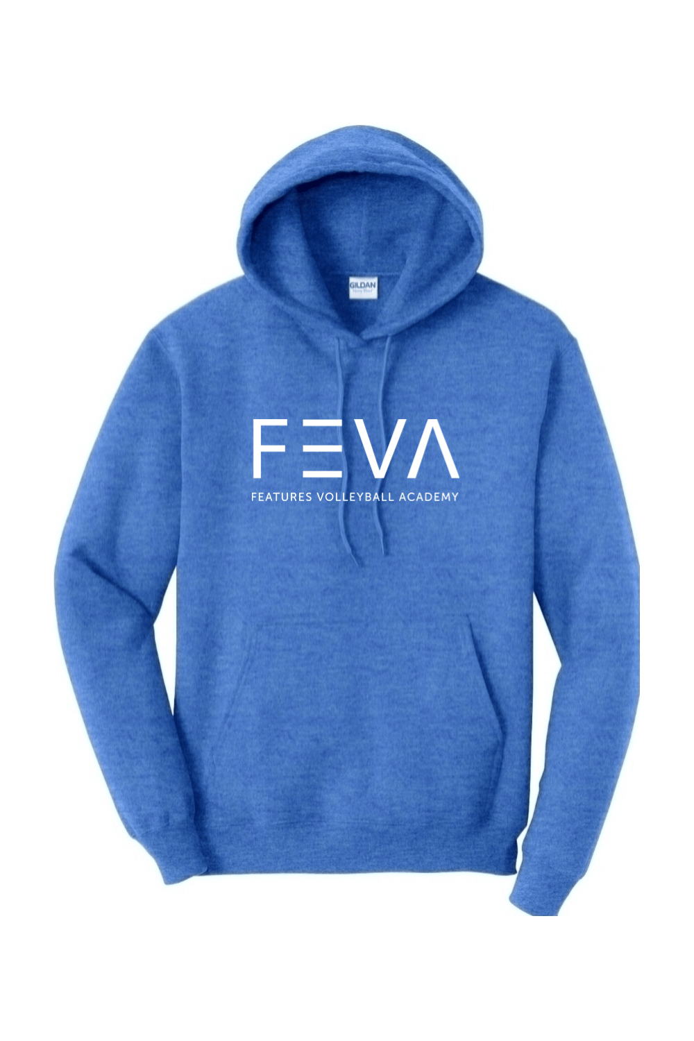 Features Volleyball Gildan Heavy Blend Hooded Sweatshirt Signature Lacrosse
