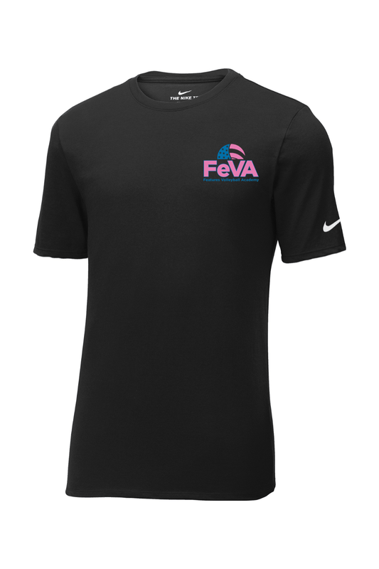 Features Volleyball Nike Core Cotton Tee Signature Lacrosse