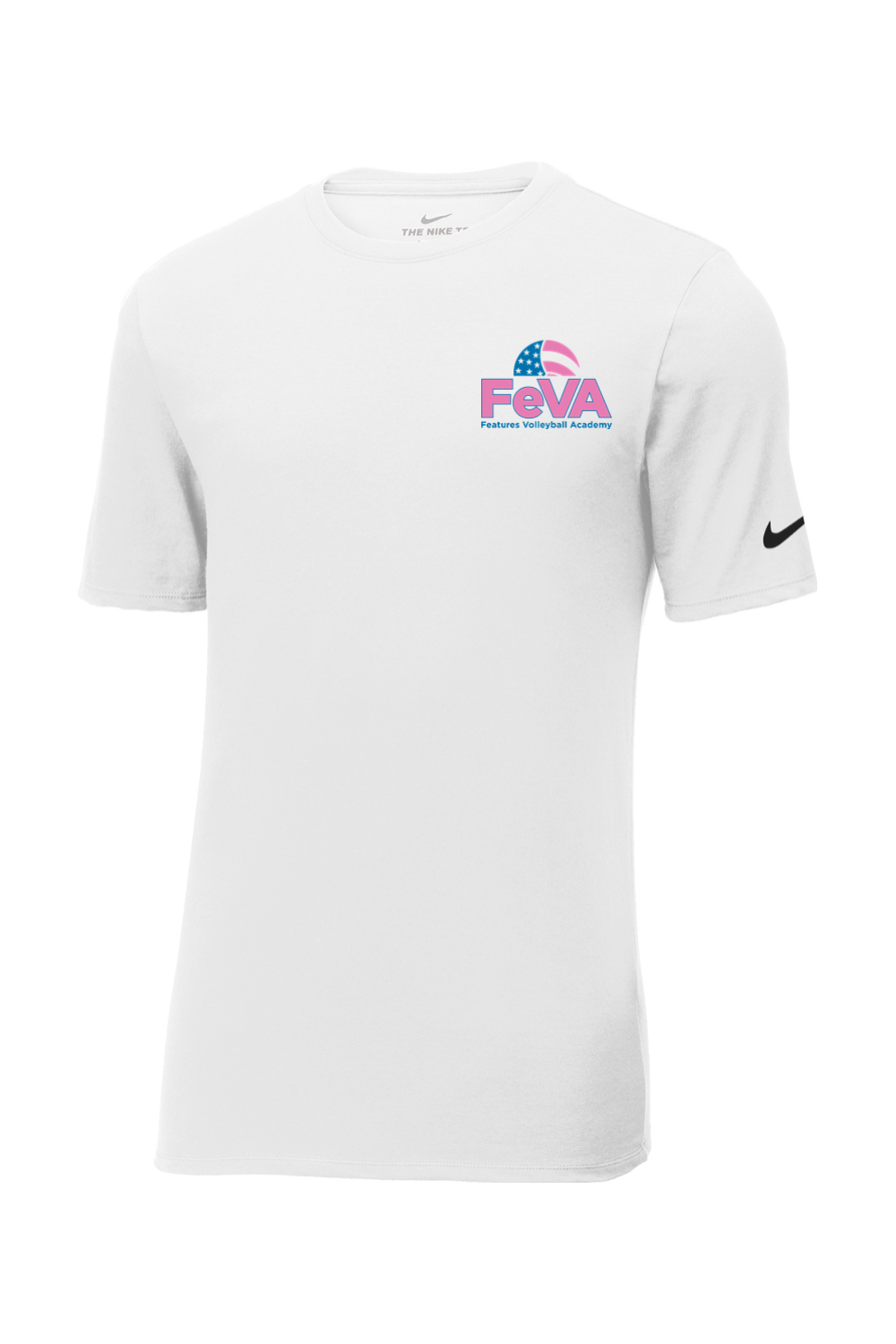 Features Volleyball Nike Core Cotton Tee Signature Lacrosse