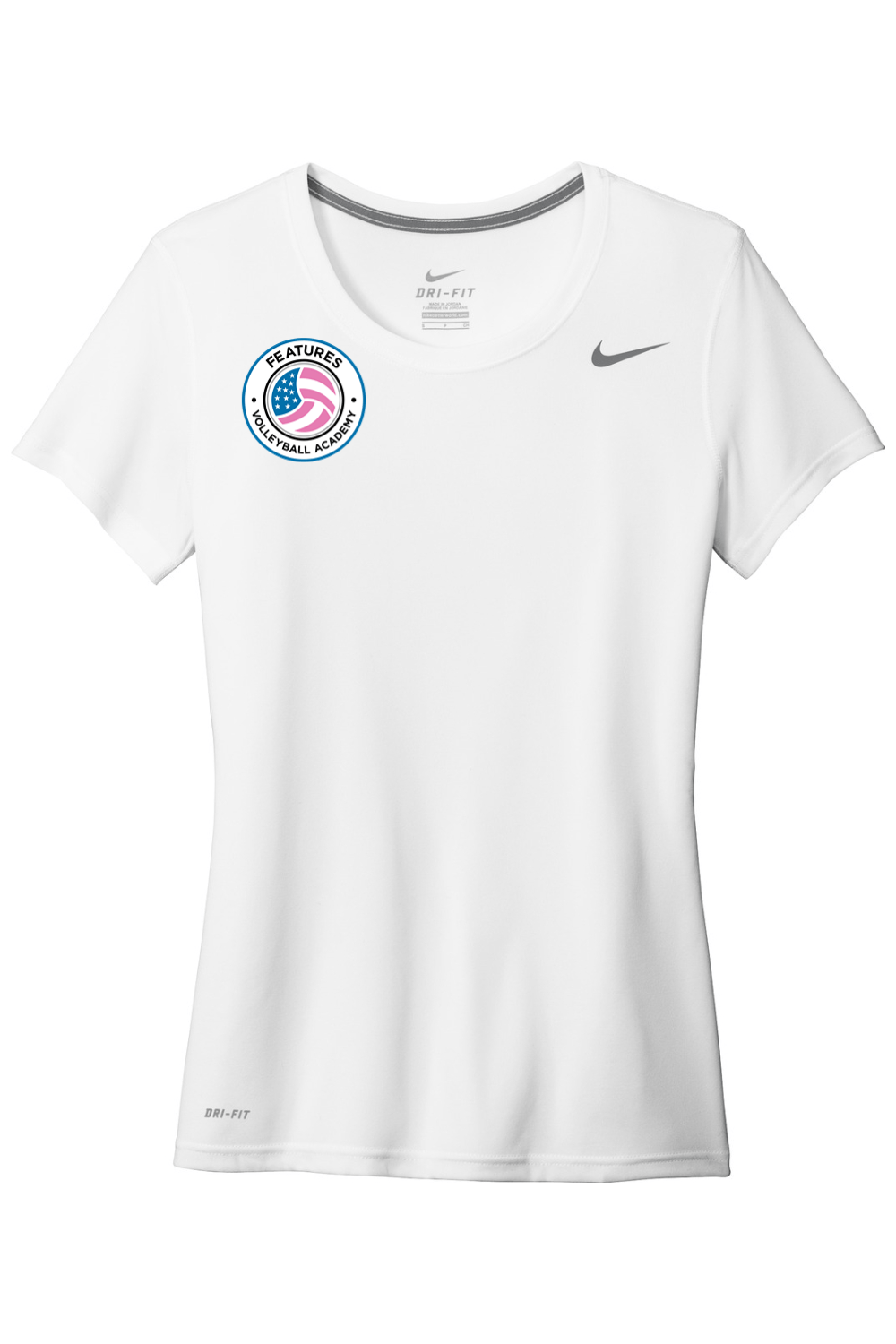 Features Volleyball Nike Women's Team rLegend Tee Signature Lacrosse
