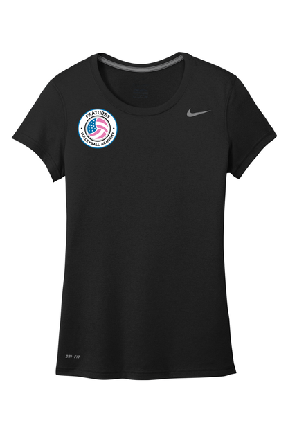 Features Volleyball Nike Women's Team rLegend Tee Signature Lacrosse