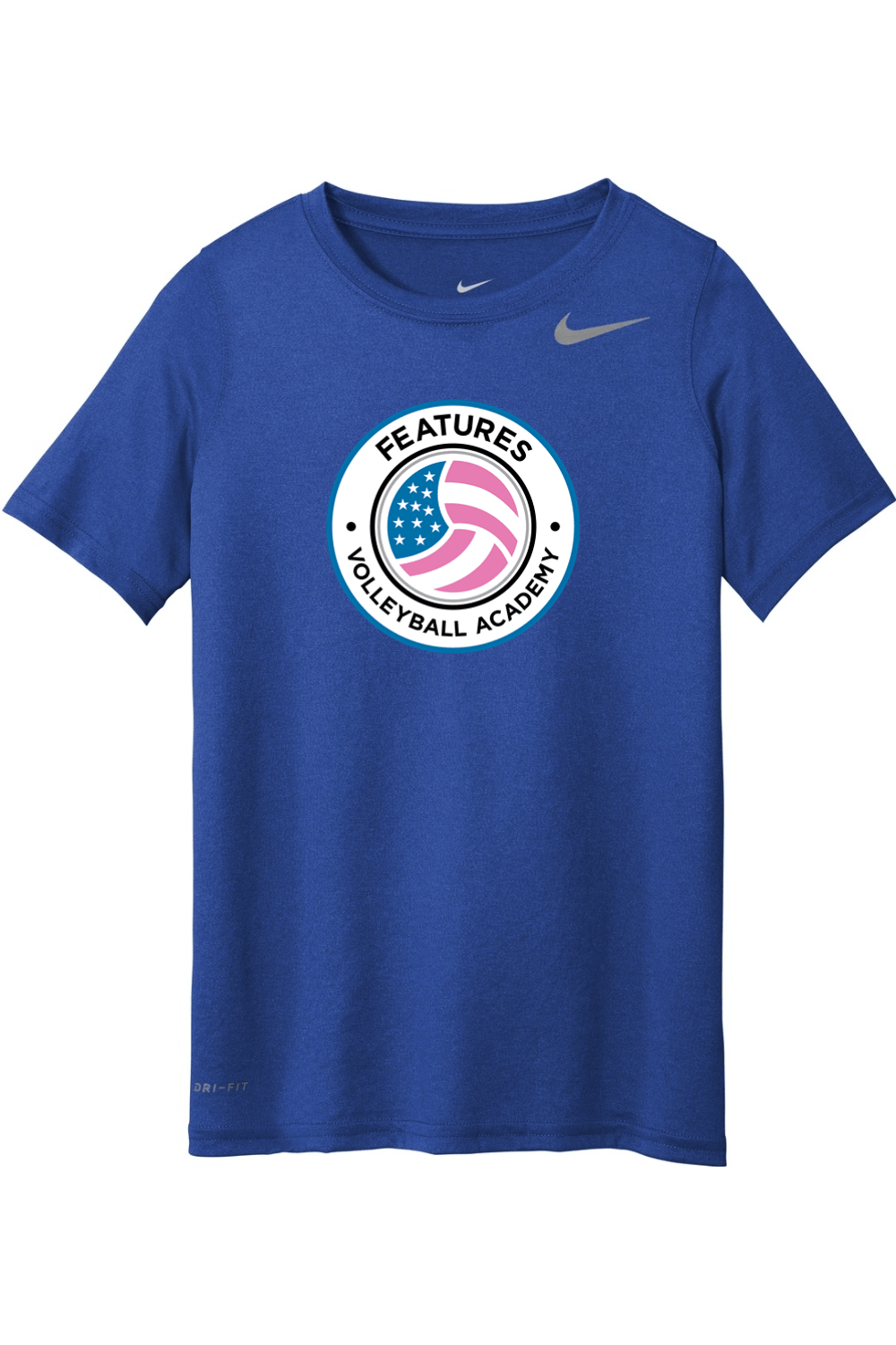 Features Volleyball Nike Youth Team Legend Tee Signature Lacrosse