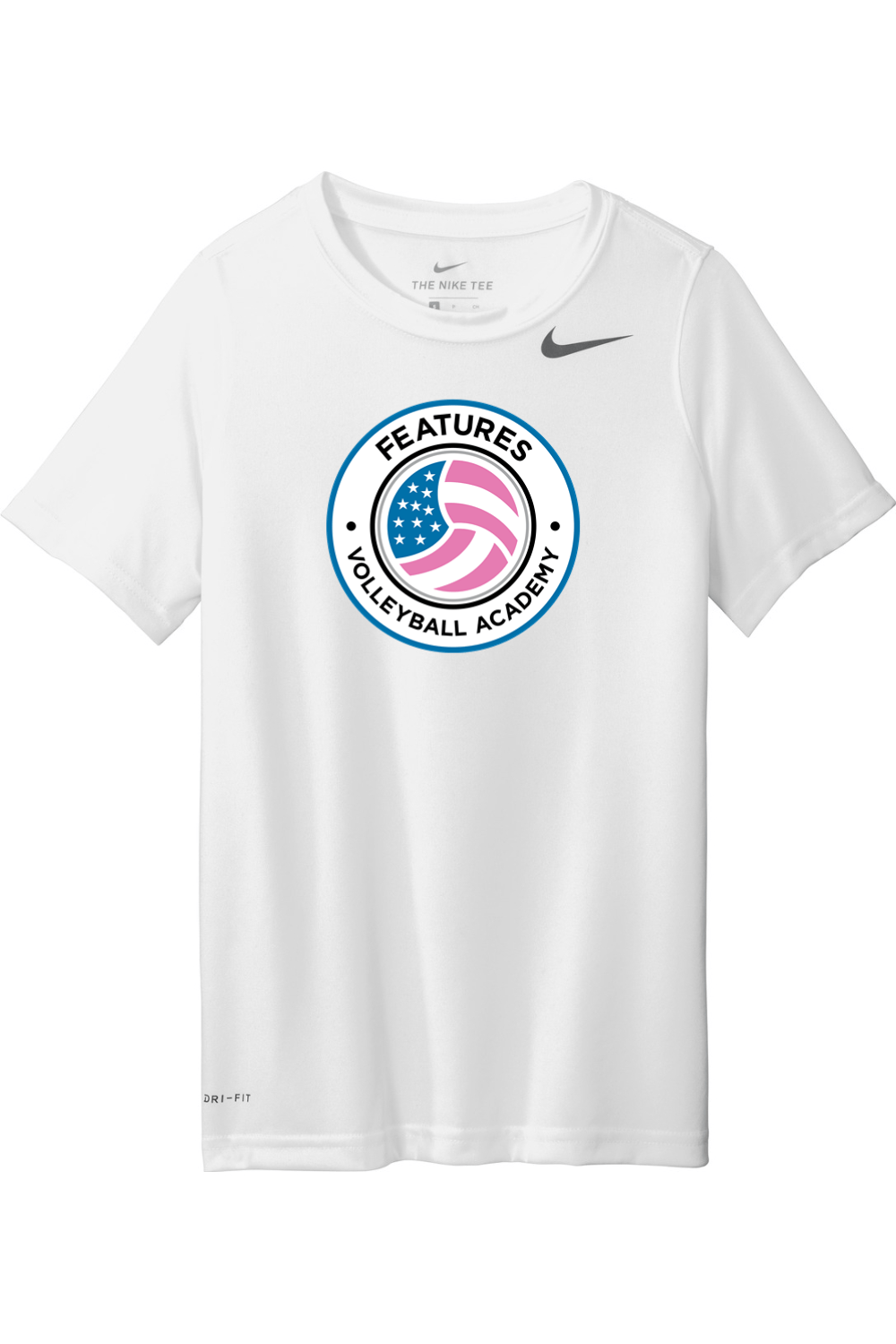 Features Volleyball Nike Youth Team Legend Tee Signature Lacrosse