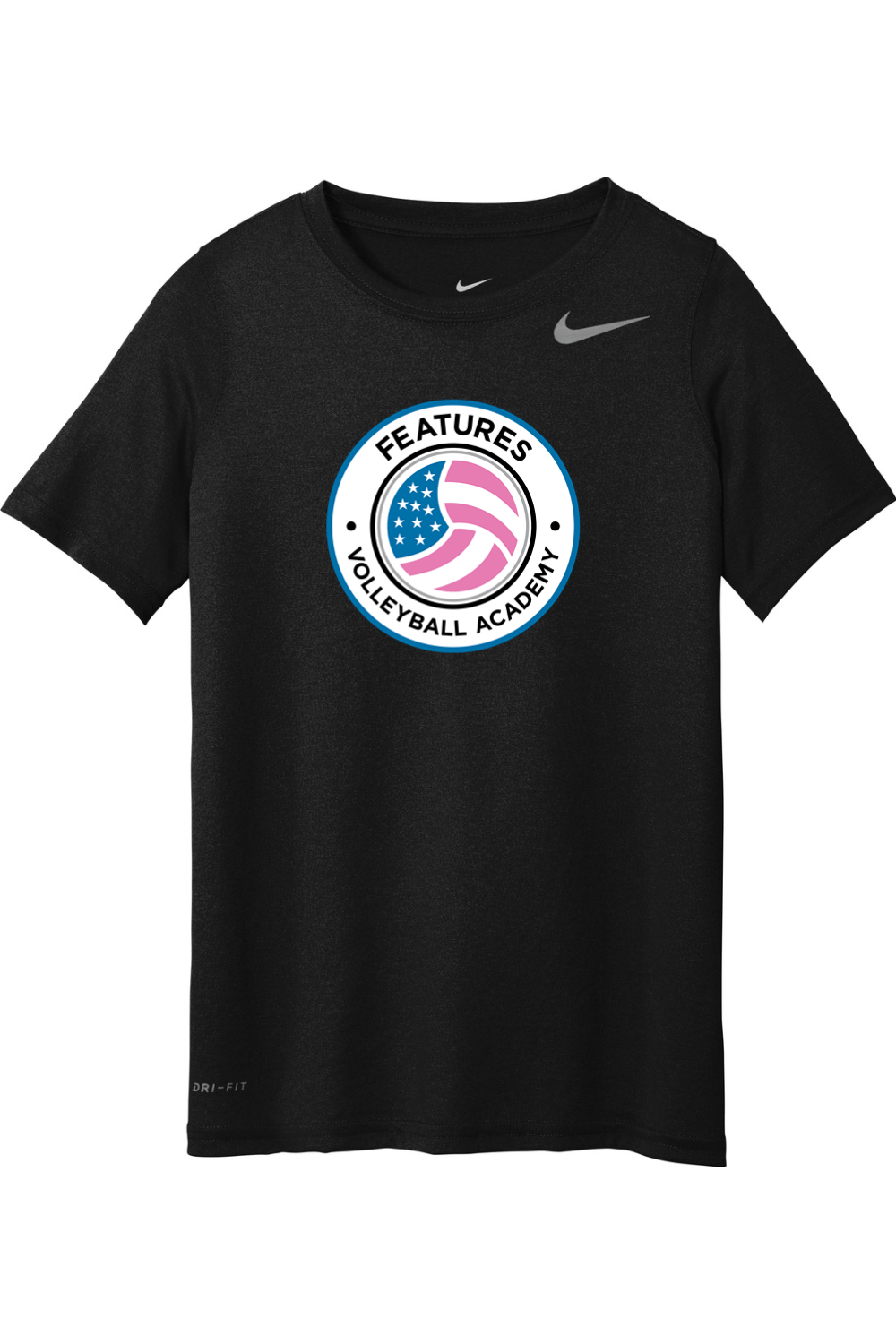 Features Volleyball Nike Youth Team Legend Tee Signature Lacrosse