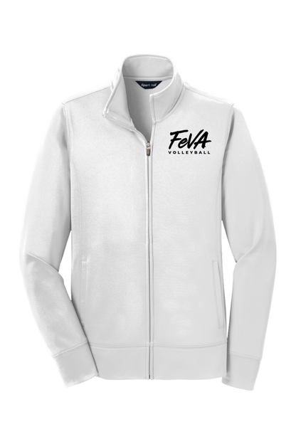 Features Volleyball  Sport-Tek Ladies Sport-Wick Fleece Full-Zip Jacket Signature Lacrosse