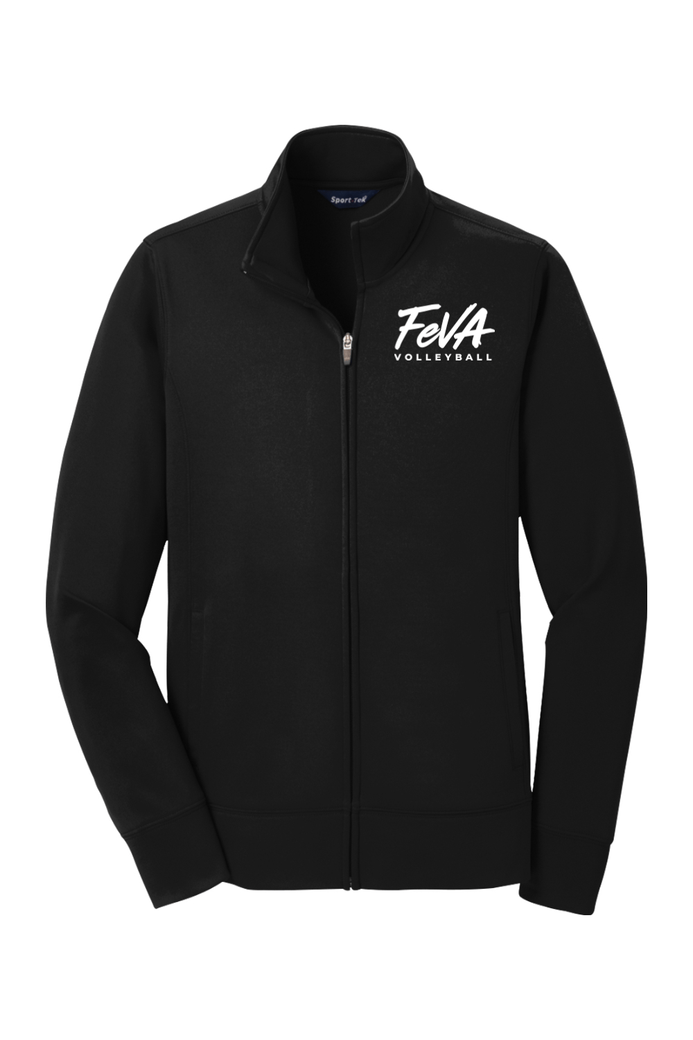Features Volleyball  Sport-Tek Ladies Sport-Wick Fleece Full-Zip Jacket Signature Lacrosse