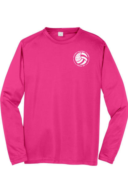 Features Volleyball Sport-Tek Long Sleeve PosiCharge Competitor Tee Signature Lacrosse