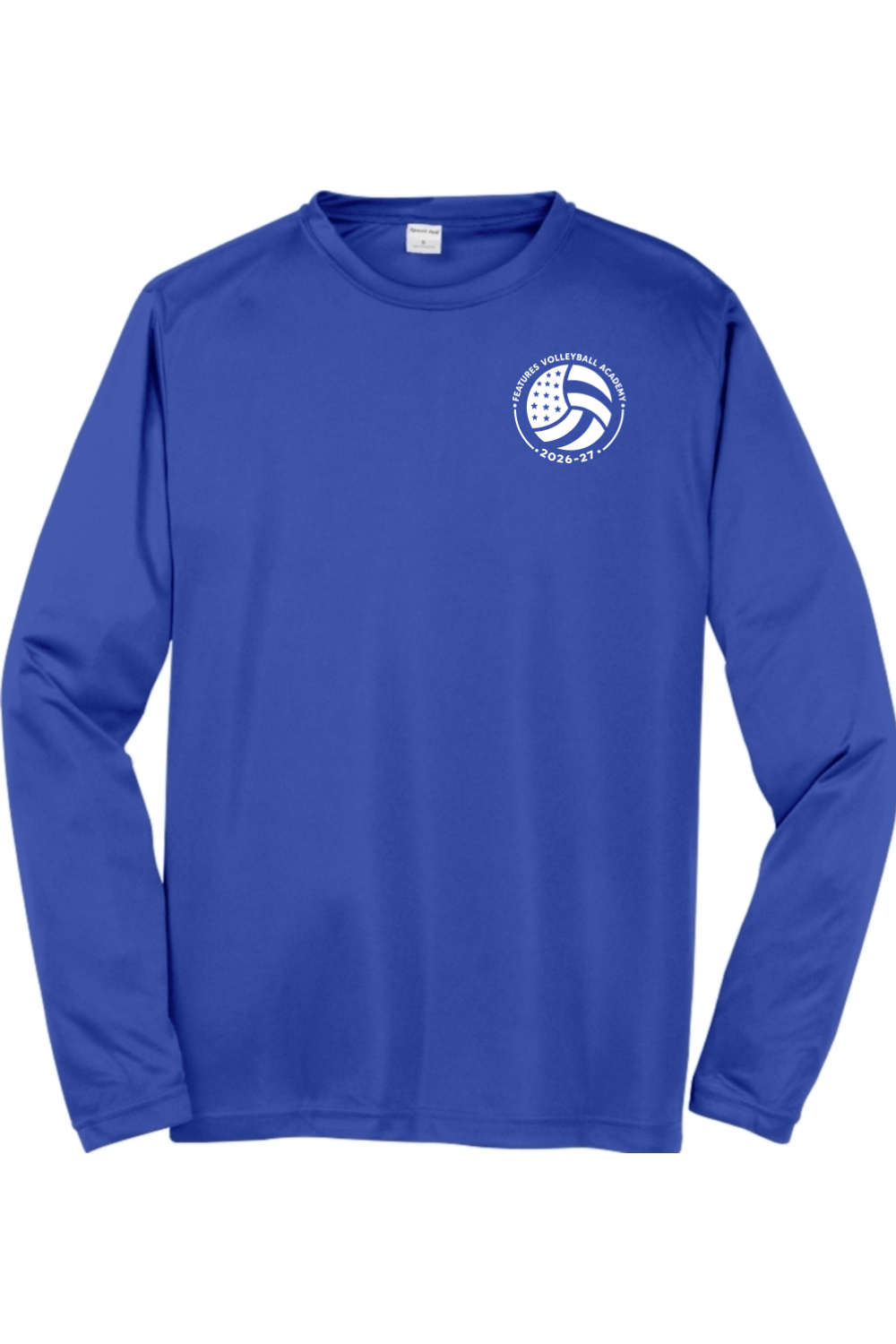 Features Volleyball Sport-Tek Long Sleeve PosiCharge Competitor Tee Signature Lacrosse