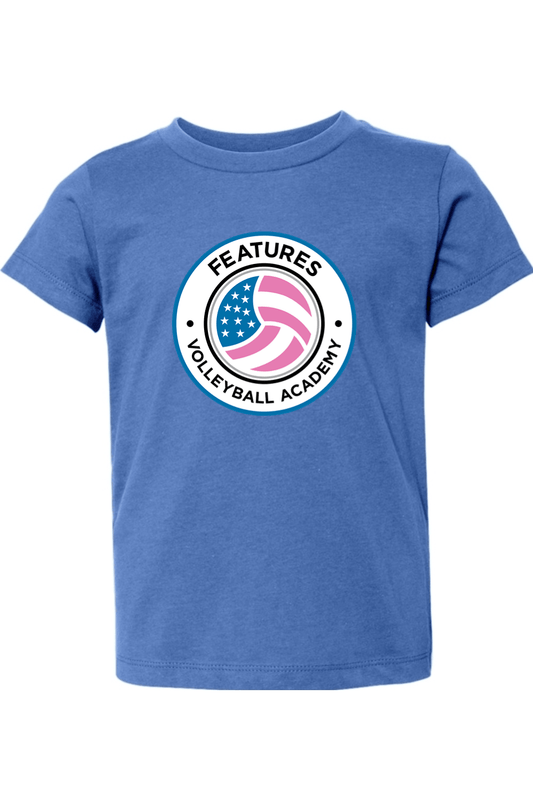 Features Volleyball Toddler T-Shirt Signature Lacrosse