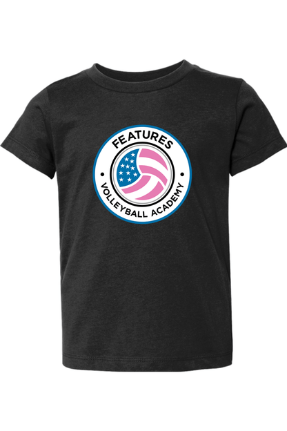 Features Volleyball Toddler T-Shirt Signature Lacrosse