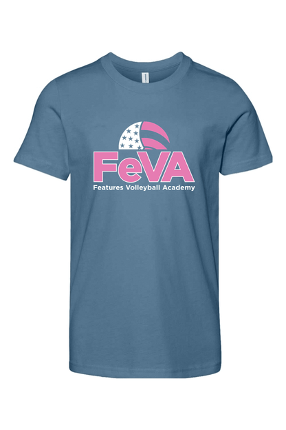 Features Volleyball Youth Lifestyle T-Shirt Signature Lacrosse