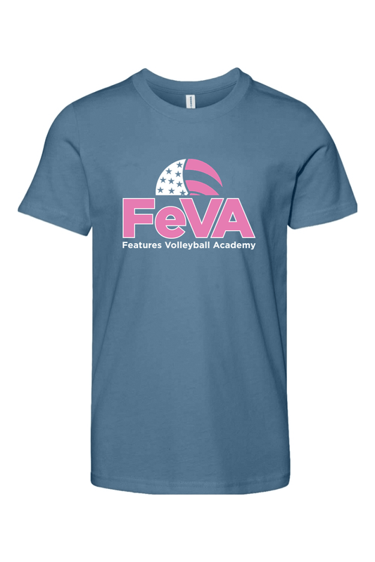 Features Volleyball Youth Lifestyle T-Shirt Signature Lacrosse