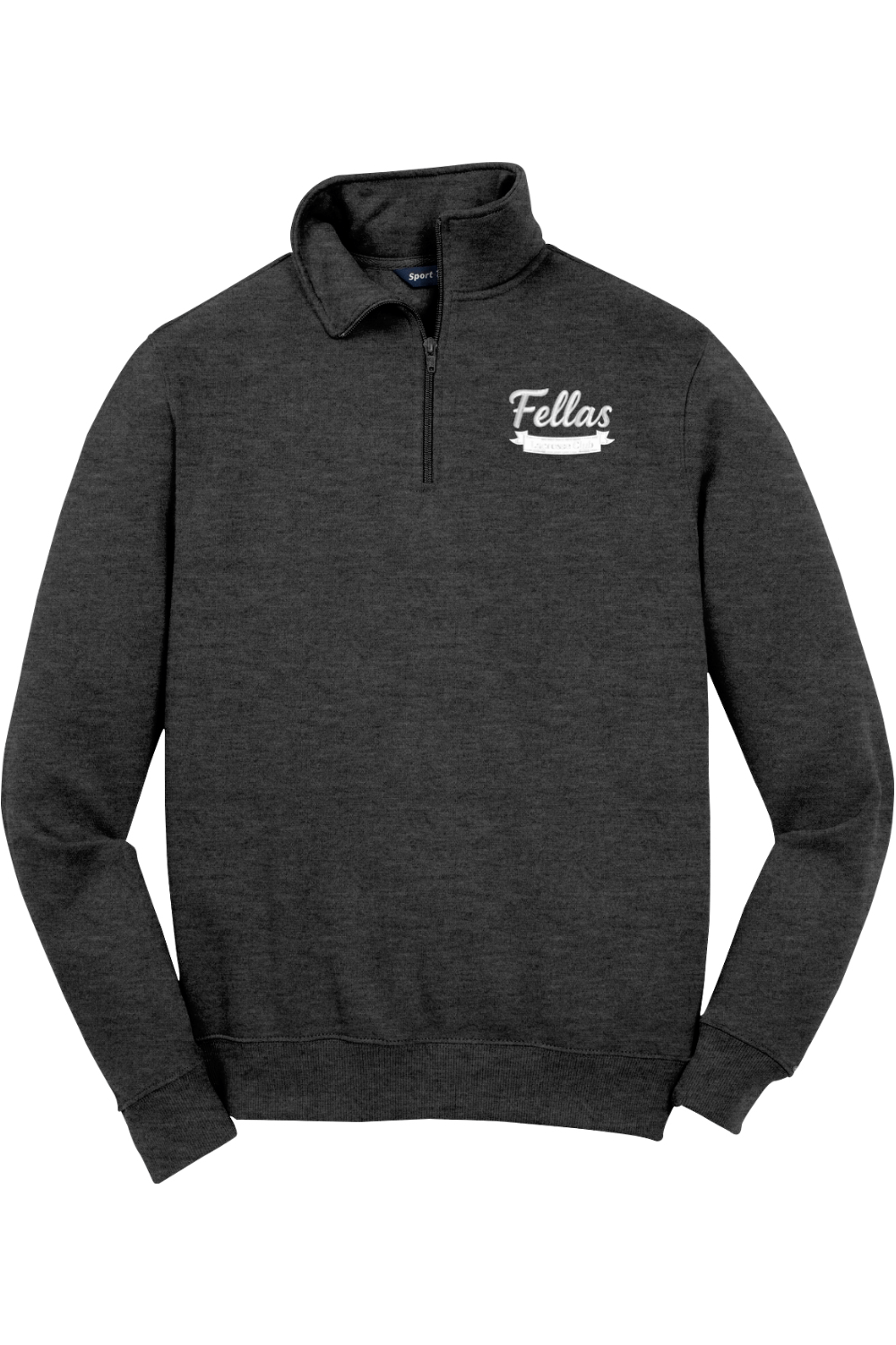 Fellas in Paris LC Adult Embroidered Quarter-Zip Pullover Signature Lacrosse