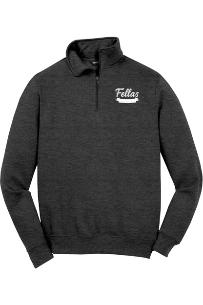 Fellas in Paris LC Adult Embroidered Quarter-Zip Pullover Signature Lacrosse