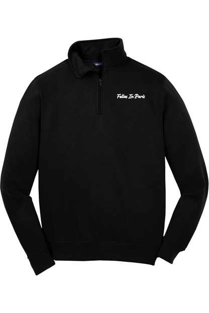 Fellas in Paris LC Adult Embroidered Quarter-Zip Pullover Signature Lacrosse