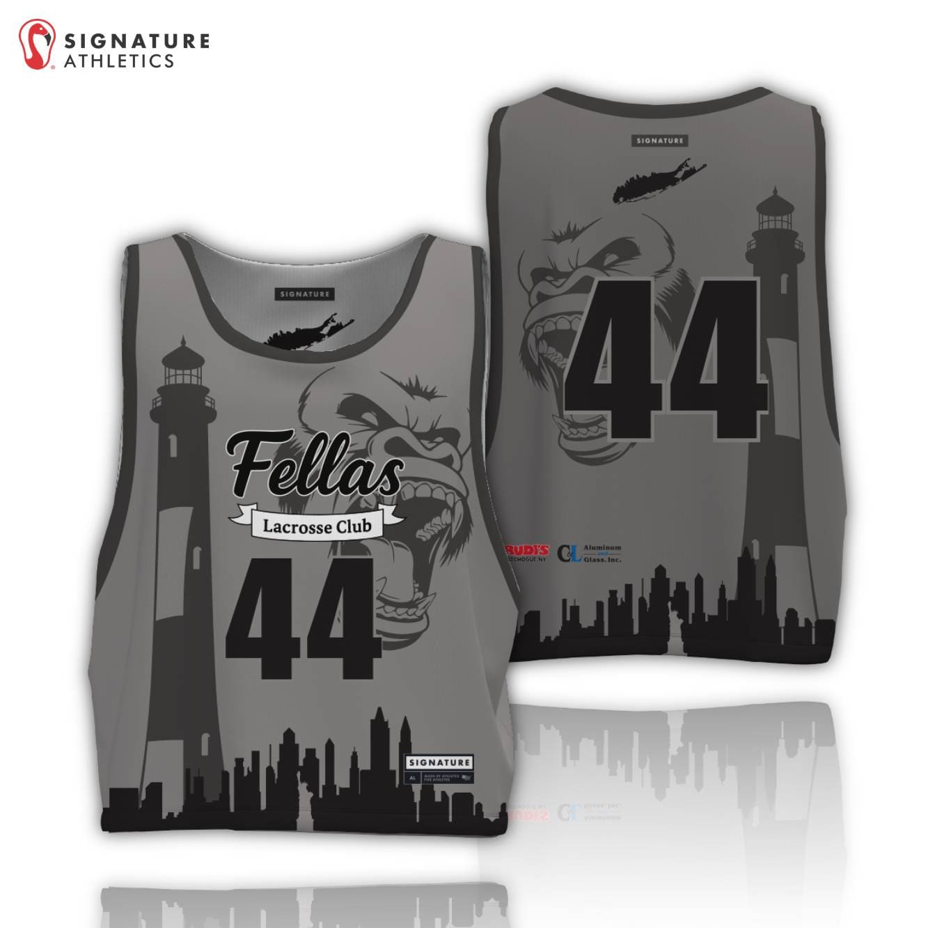 Fellas in Paris LC Men's Reversible Game Pinnie Signature Lacrosse