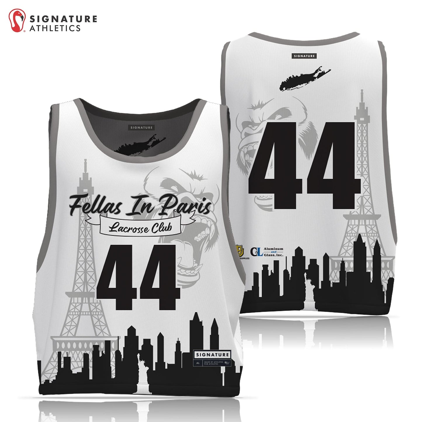 Fellas In Paris Men's 3 Piece Player Game Package Signature Lacrosse