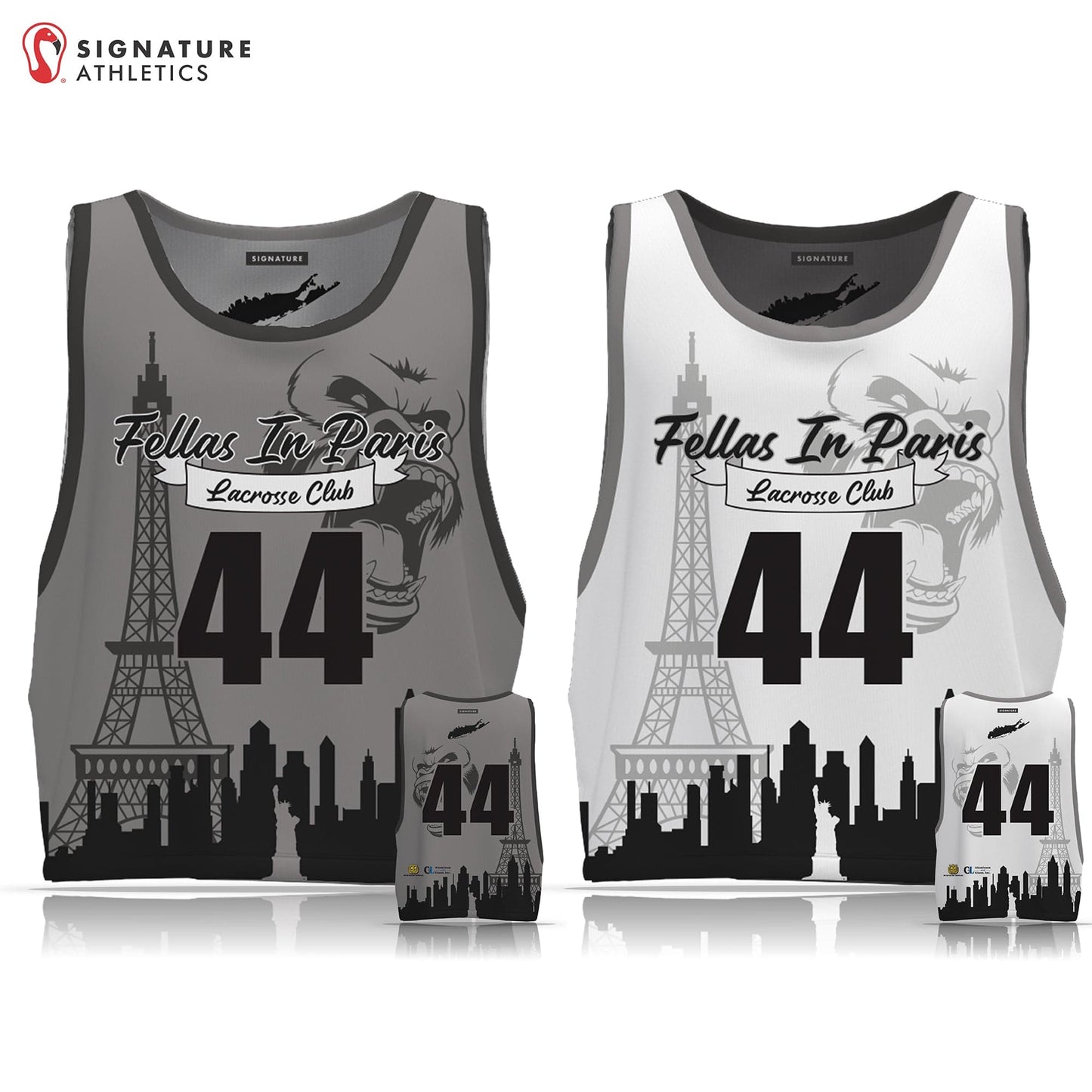 Fellas In Paris Men's 3 Piece Player Game Package Signature Lacrosse