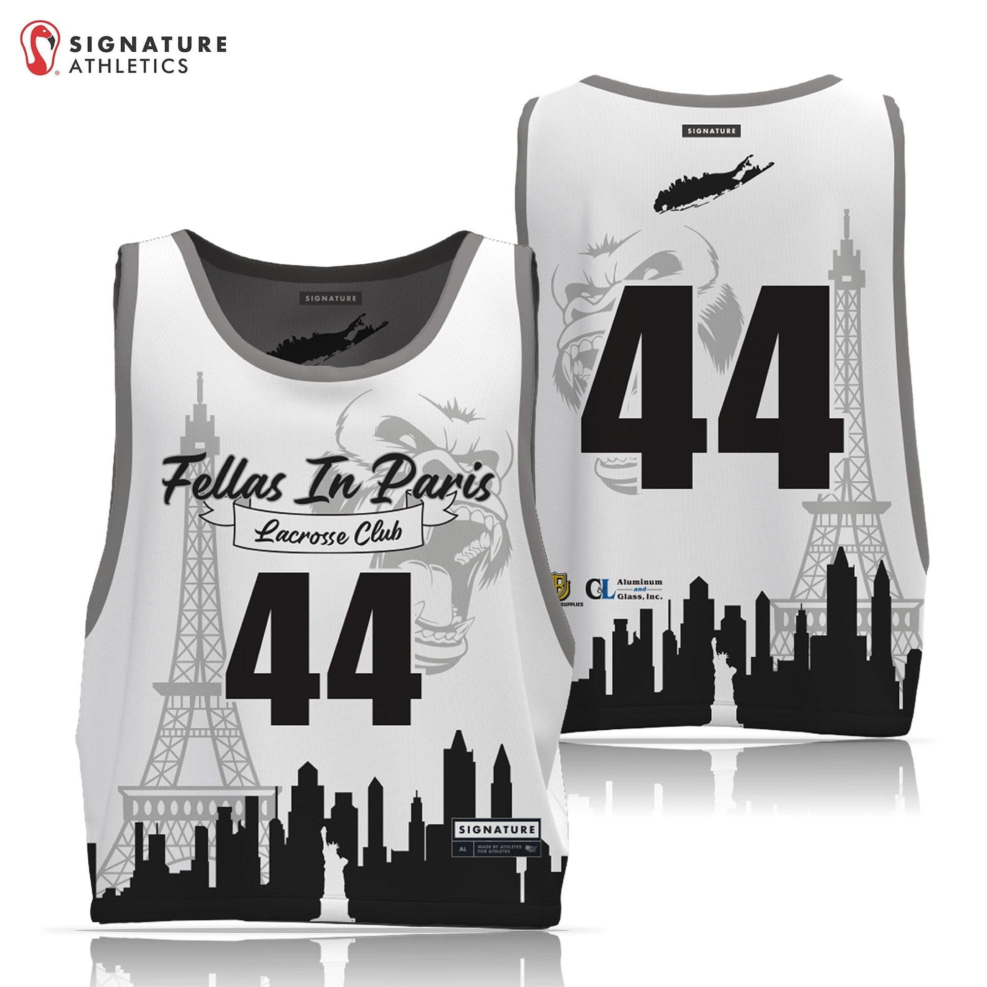 Fellas In Paris Men's Reversible Game Pinnie Signature Lacrosse