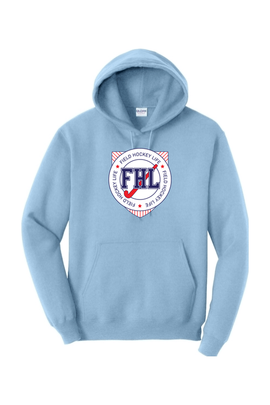 Field Hockey Life Adult Heavyweight Hoodie Signature Lacrosse