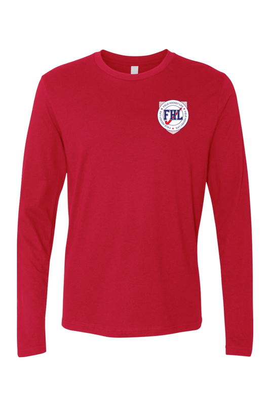 Field Hockey Life Adult Long Sleeve T-Shirt Signature Lacrosse