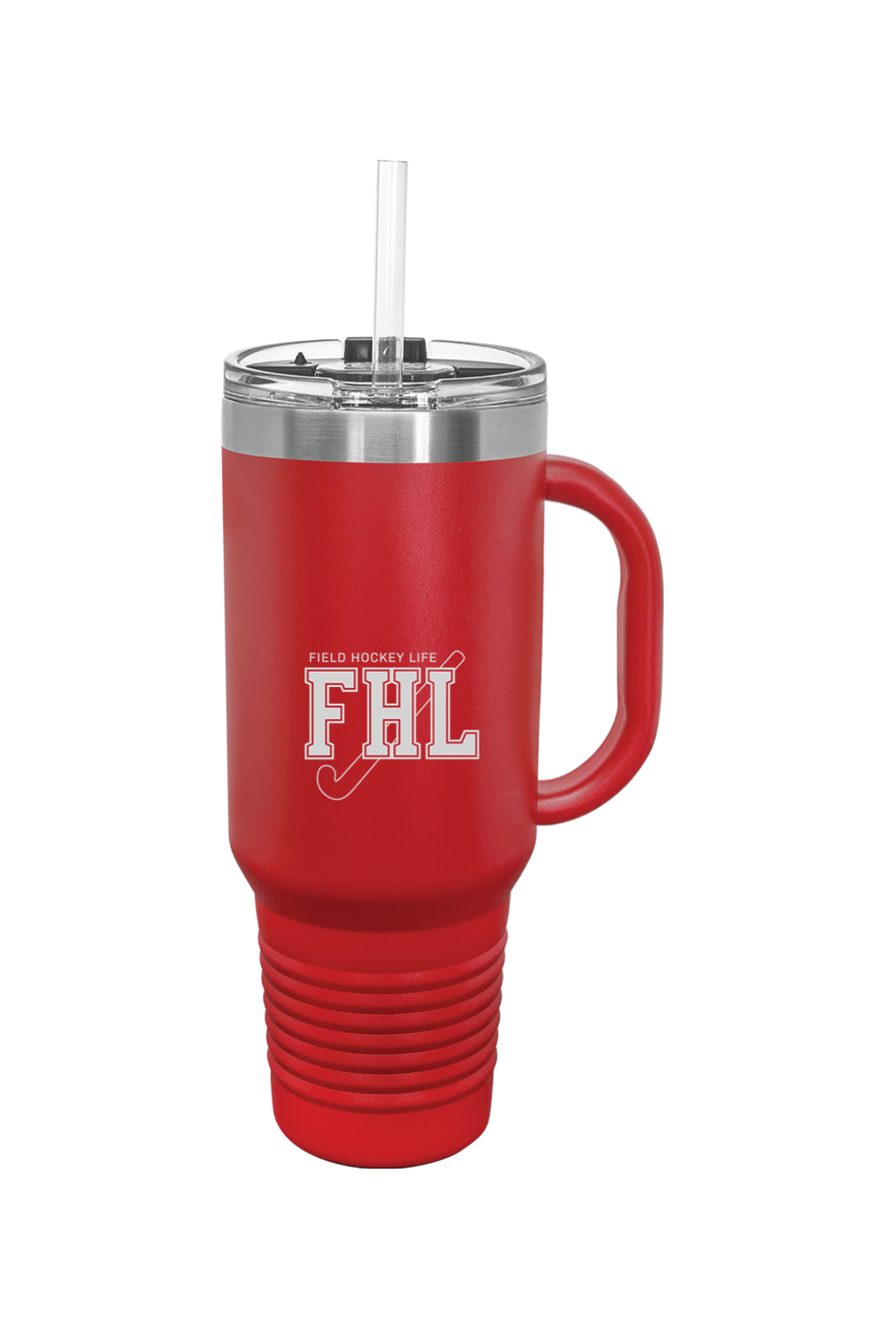 Field Hockey Life Insulated Travel Mug Signature Lacrosse