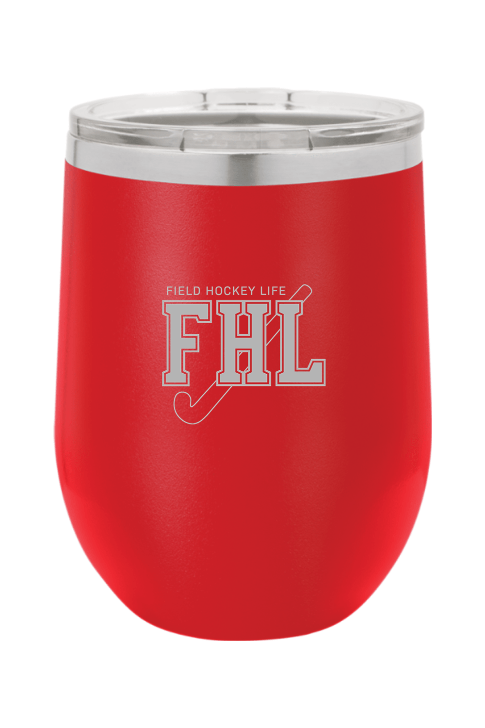 Field Hockey Life Insulated Wine Tumbler Signature Lacrosse