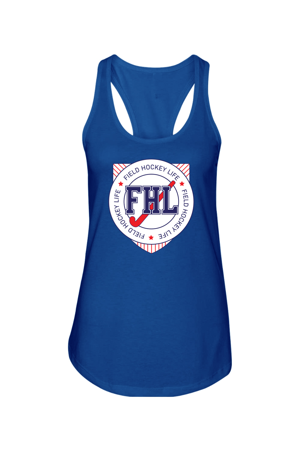 Field Hockey Life Ladies' Ideal Racerback Tank Signature Lacrosse