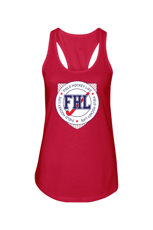 Field Hockey Life Ladies' Ideal Racerback Tank Signature Lacrosse