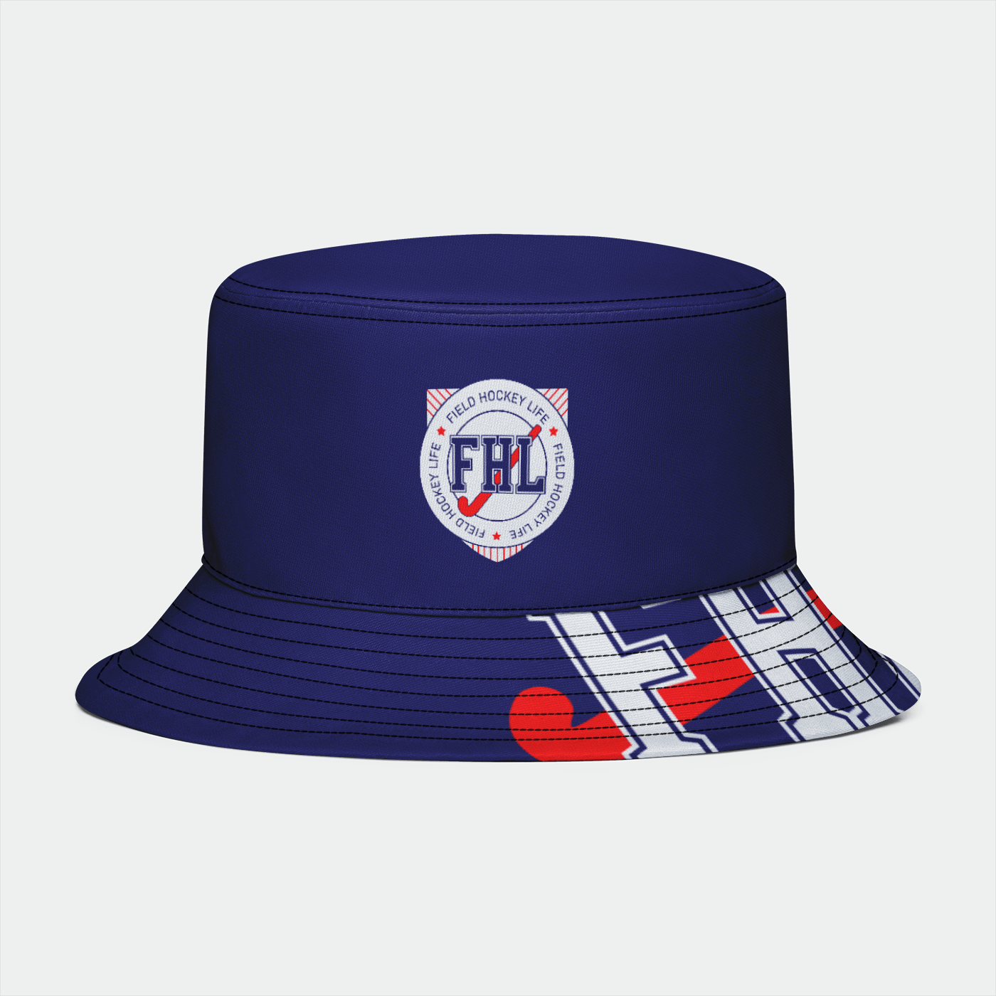 Field Hockey Life Sublimated Bucket Hat Signature Lacrosse