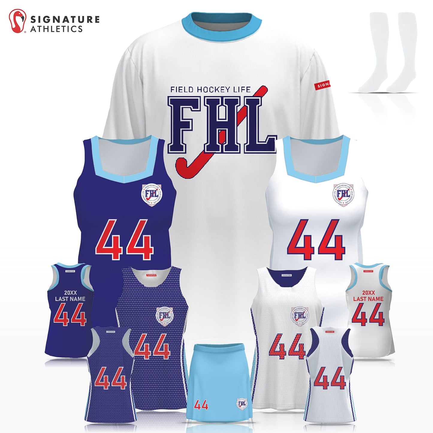 Field Hockey Life Women's 6 Piece Player Package Signature Lacrosse