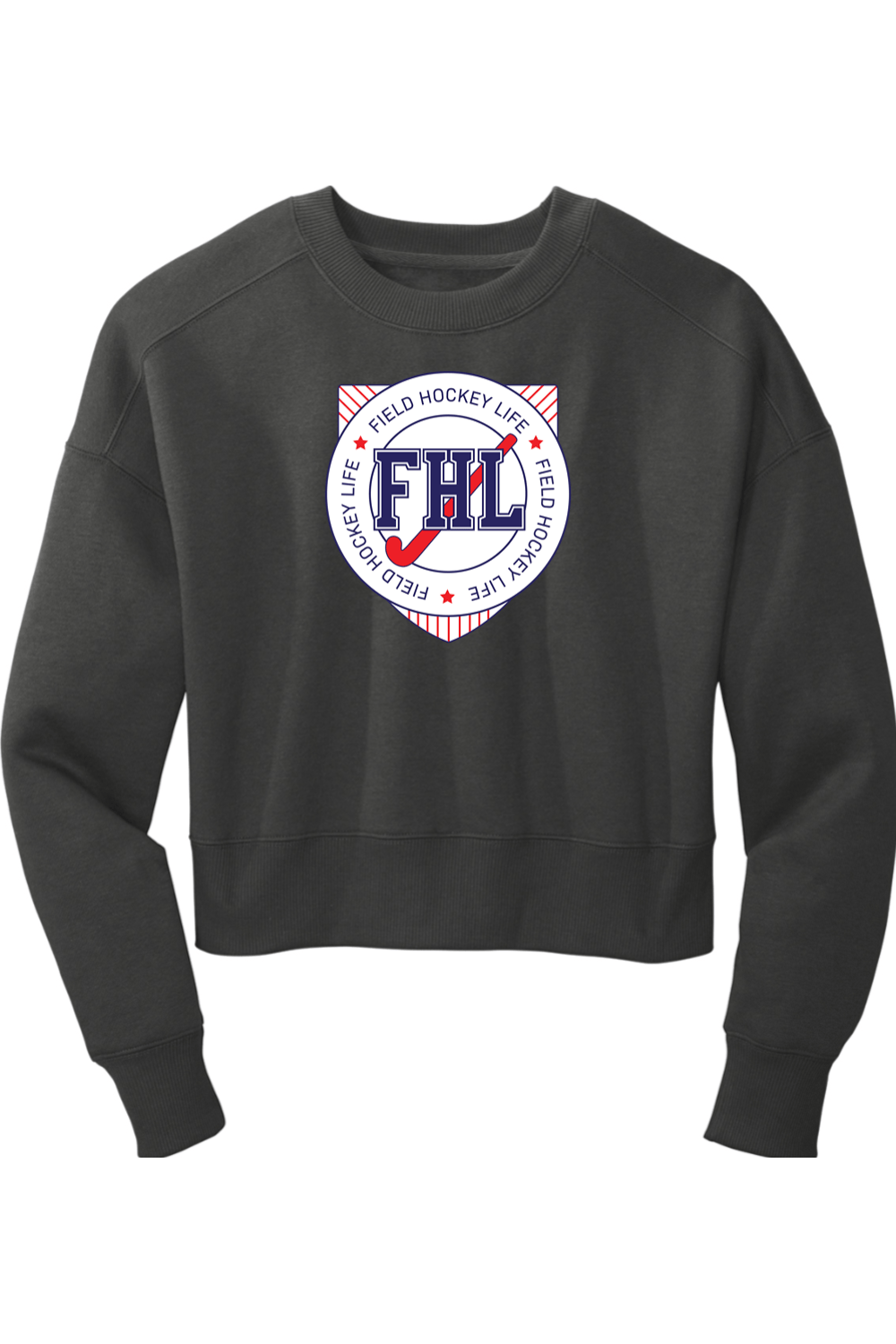 Field Hockey Life Women’s Fleece Cropped Crew Signature Lacrosse
