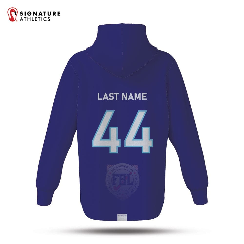 Field Hockey Life Women's Pro Dye Sub Scuba Hoodie Signature Lacrosse