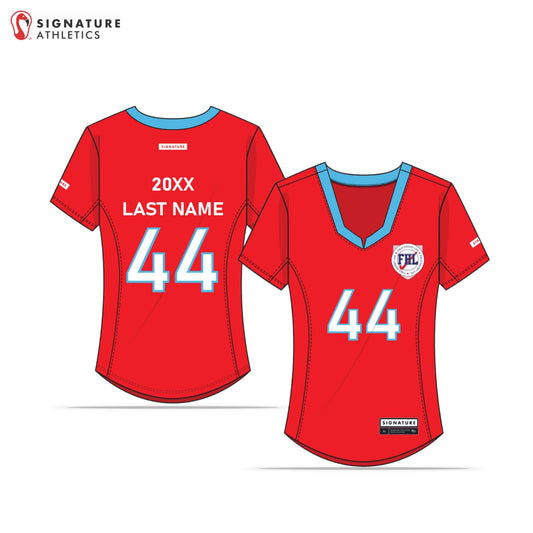 Field Hockey Life Women's Red College Goalie Jersey: Field Hockey Life Signature Lacrosse