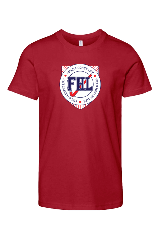 Field Hockey Life Youth Lifestyle T-Shirt Signature Lacrosse