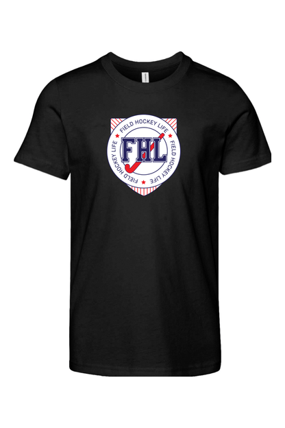 Field Hockey Life Youth Lifestyle T-Shirt Signature Lacrosse