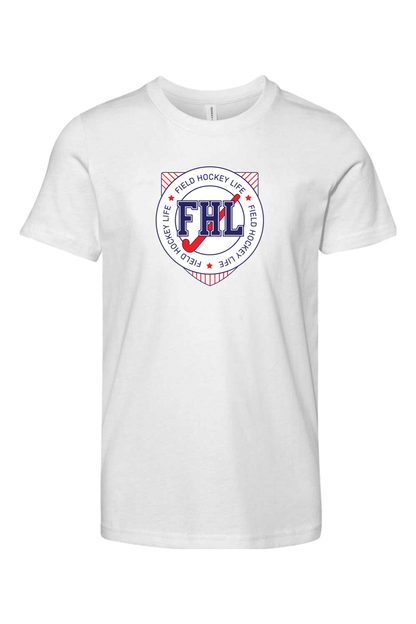 Field Hockey Life Youth Lifestyle T-Shirt Signature Lacrosse