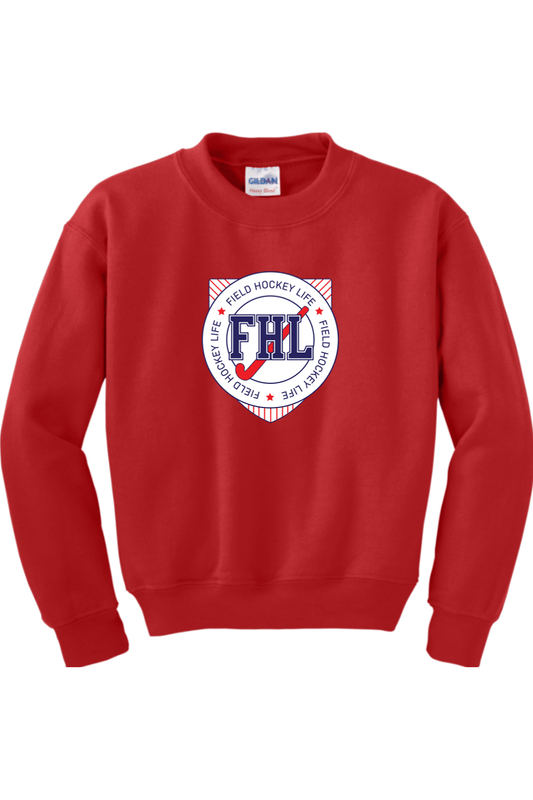 Field Hockey Life Youth Sweatshirt Signature Lacrosse