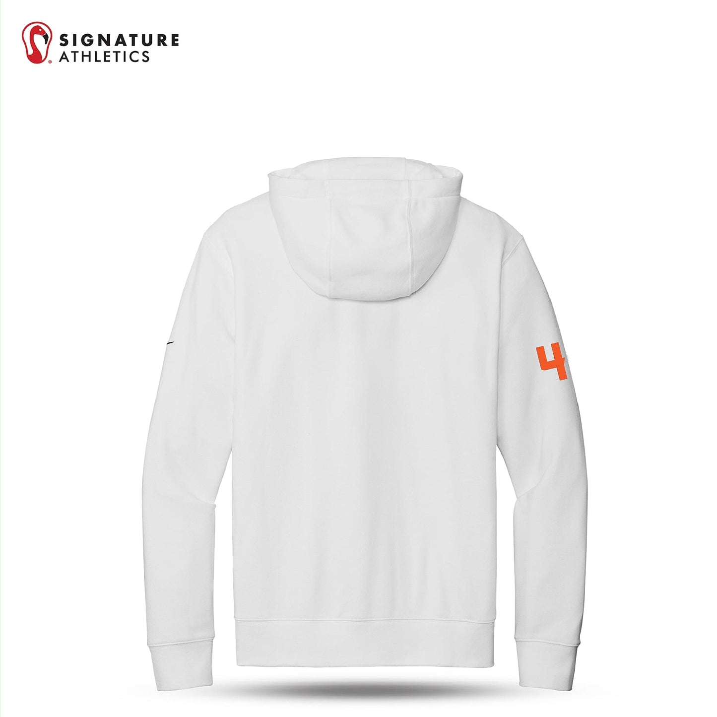 Findley Soccer Nike Club Fleece Sleeve Swoosh Pullover Hoodie Signature Lacrosse