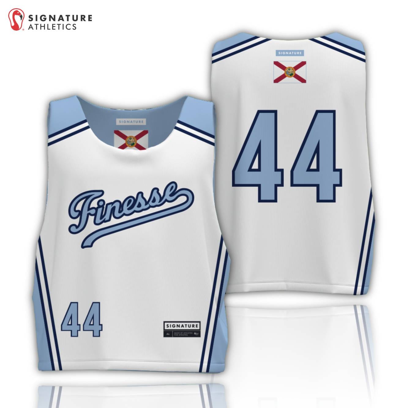 Finesse Lacrosse Men's Basic Tournament Pinnie Signature Lacrosse