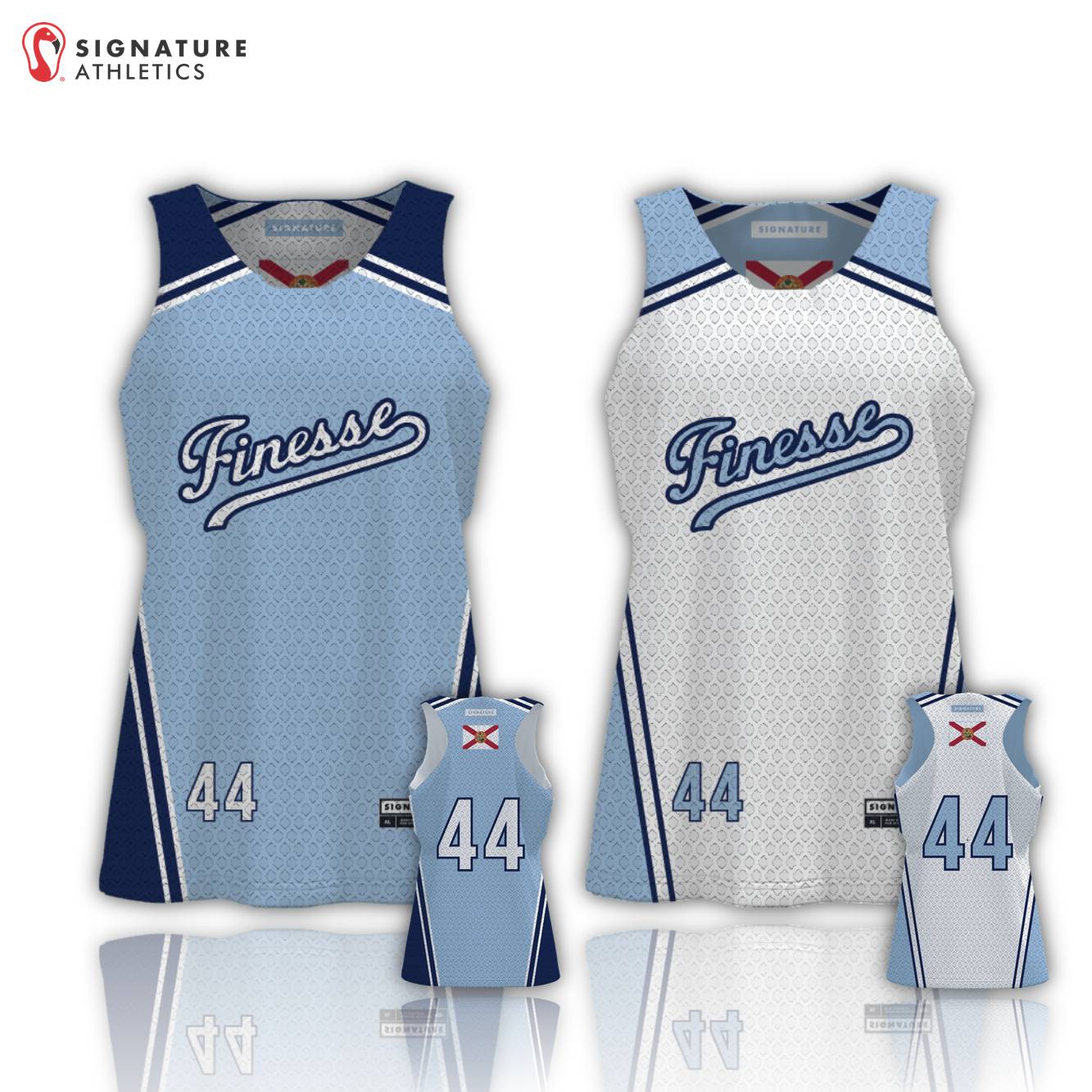 Finesse Lacrosse Women's Basic Tournament Pinnie Signature Lacrosse