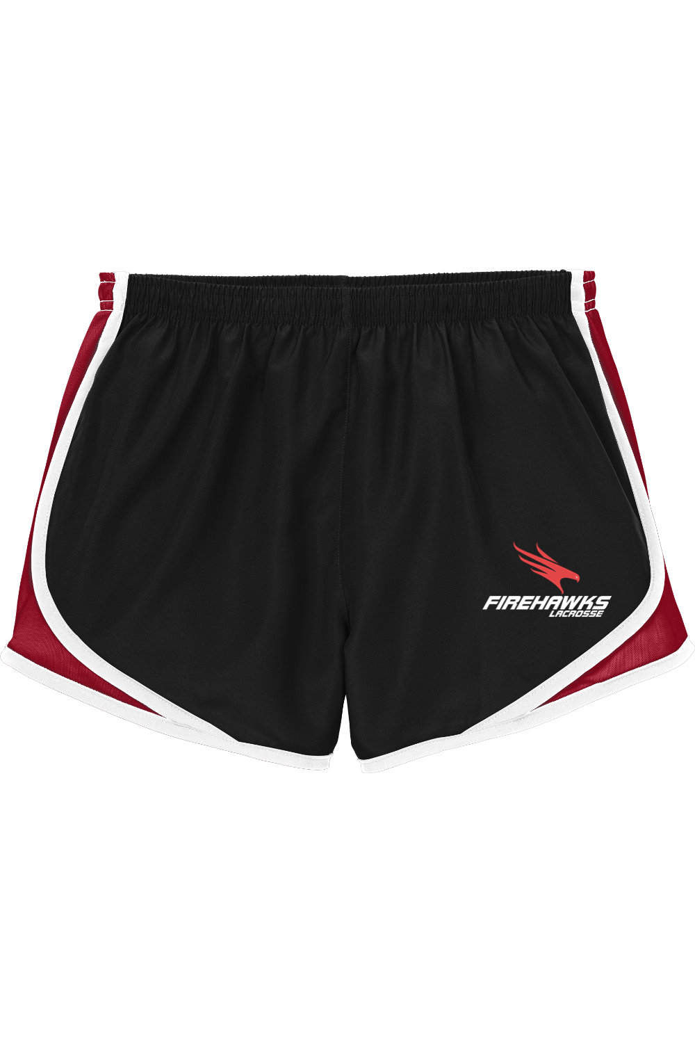 Firehawks Lacrosse Adult Athletic Women's Shorts Signature Lacrosse