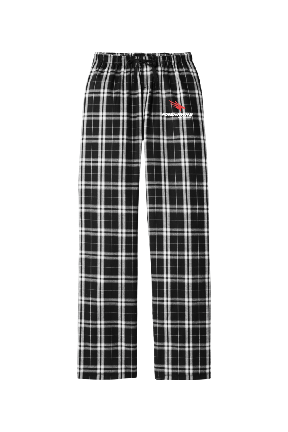 Firehawks Lacrosse Adult Women's Flannel Plaid Pants Signature Lacrosse