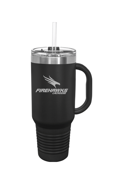 Firehawks Lacrosse Insulated Travel Mug Signature Lacrosse
